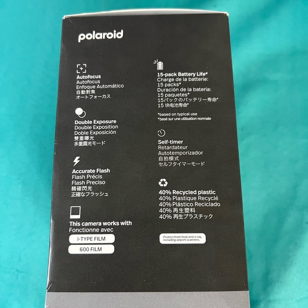 Polaroid Now Instant Camera Gen 2 + 8 Instant Photos Bundle WHITE - BRAND NEW - Picture 4 of 5